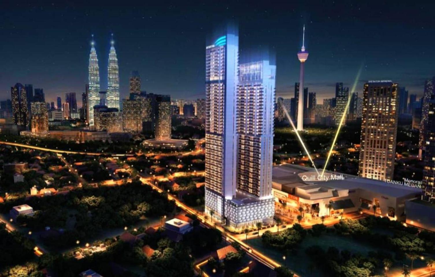The Luxe Colony Klcc By Sky Pool Apartment Куала Лумпур Екстериор снимка